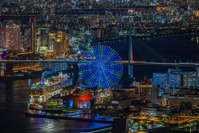 海遊館の夜景